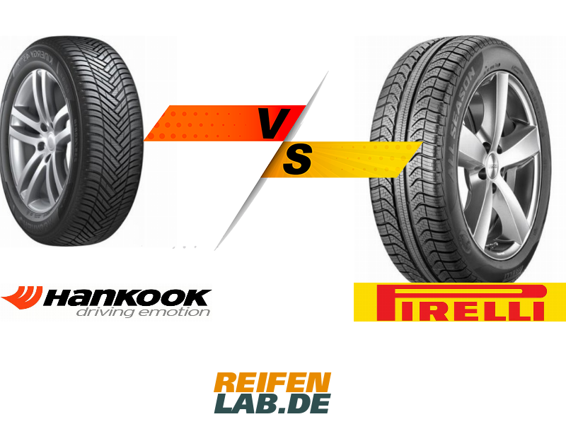 Intimidatie Aardbei Afscheiden Vergelijking: Hankook Kinergy 4S2 H750 vs. Pirelli Cinturato All Season