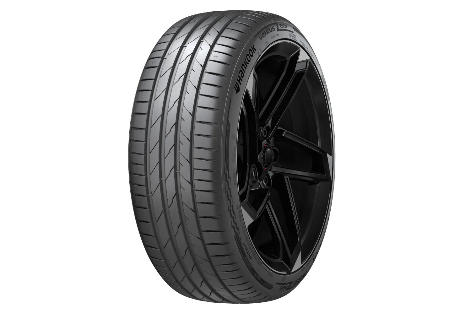 Letná pneumatika Hankook Ventus evo na mokrej vozovke