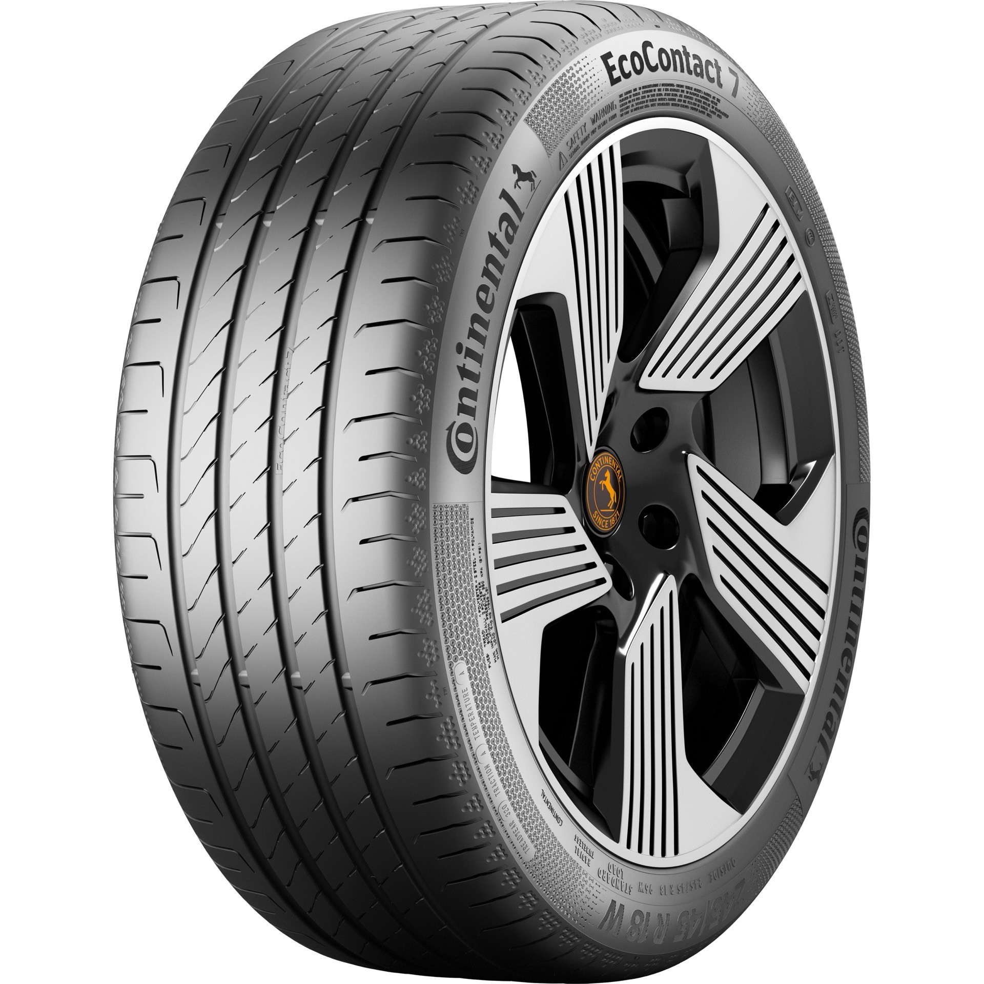 Continental EcoContact 7 tyre – used in the Renault Group sustainability partnership, offering up to 30 km extra range per charge
