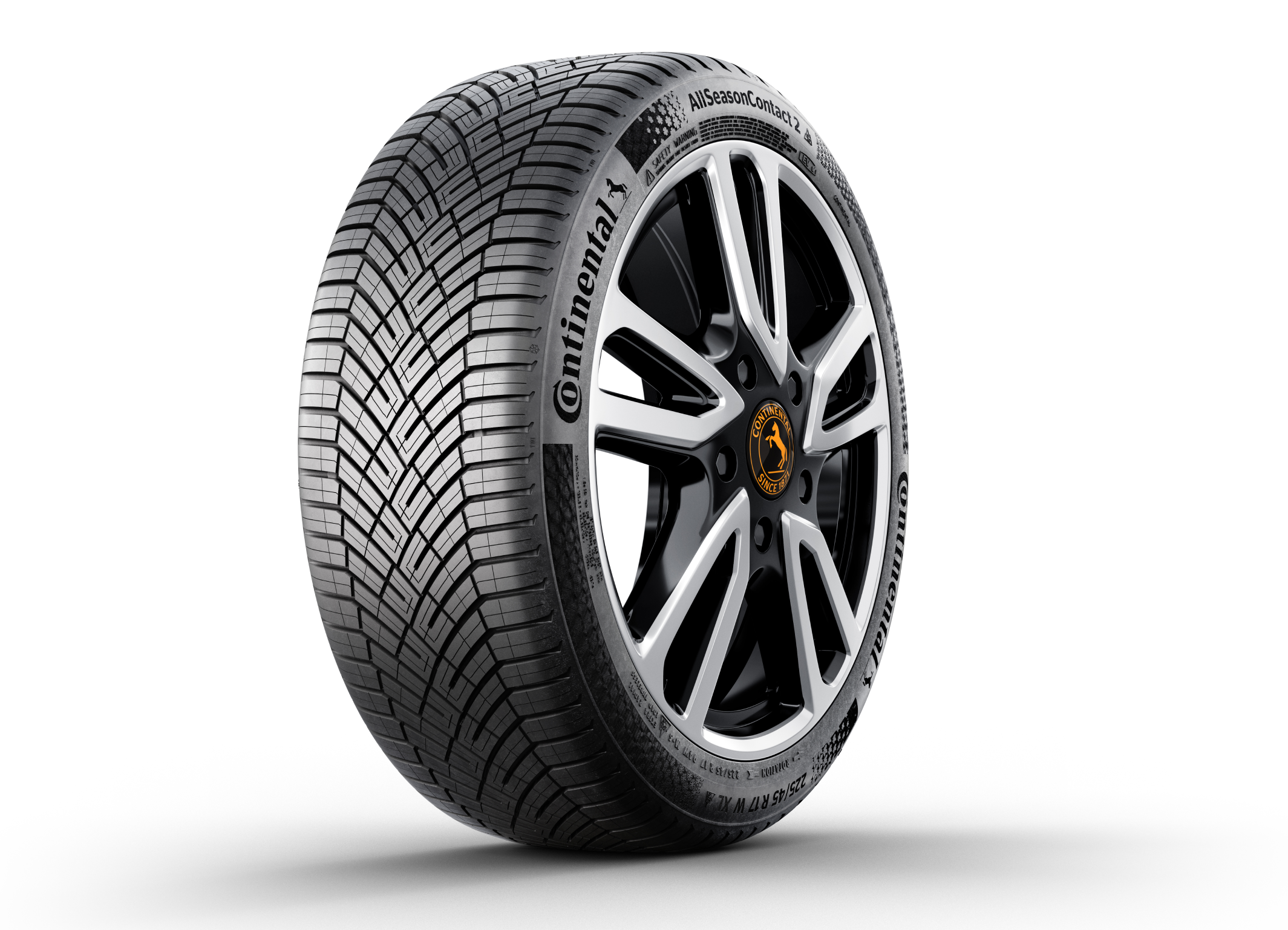 Celoroční pneumatika <a href='/continental-allseasoncontact-2'>Continental AllSeasonContact 2</a> doporučená pro Volkswagen ID. Polo
