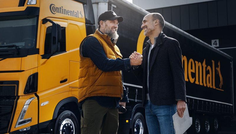 Pneumatika Continental EcoContact 7 představující výsledky Continental Q2 2026